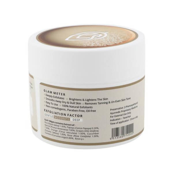 Glamveda Rice Water Brightening Scrub | Grocsy