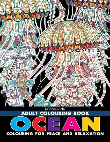 Dreamland Ocean- Colouring Book for Adults | Grocsy