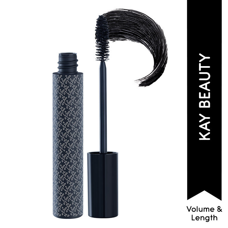 Kay Beauty By Katrina Kaif Ultra Black Volume & Length Mascara - Midnight | Grocsy