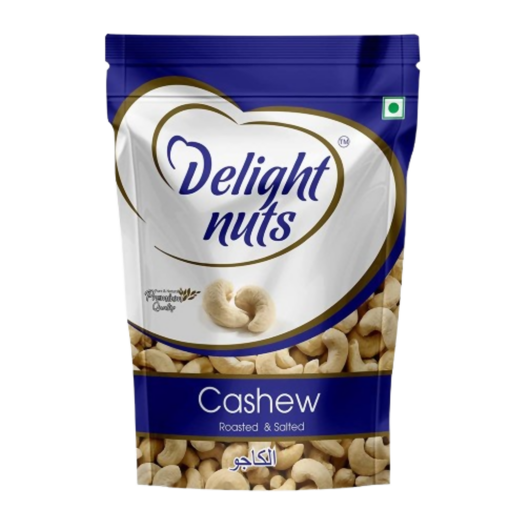 Delight nuts Premium Cashew Roasted and Salted | Grocsy