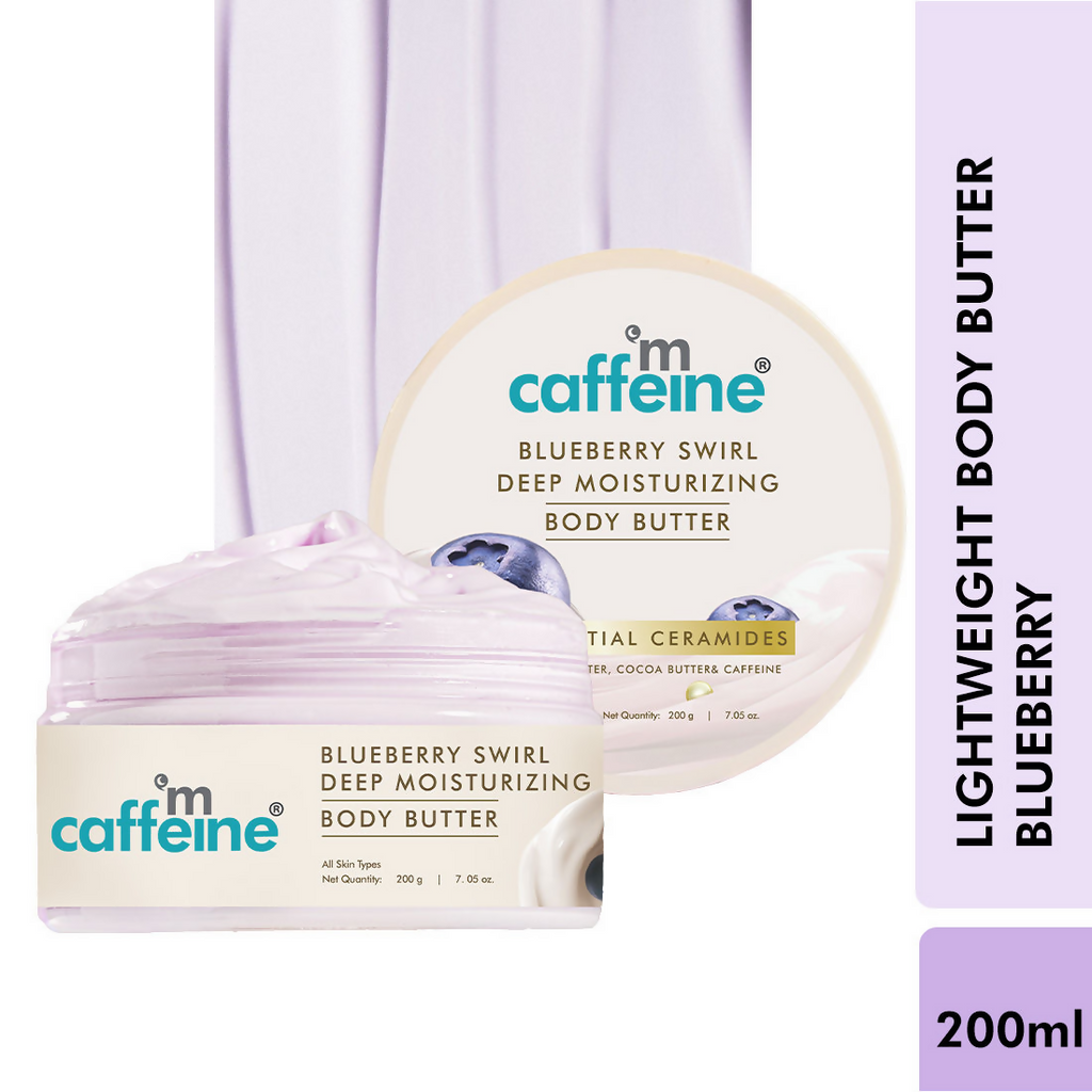 mCaffeine Blueberry Swirl Deep Moisturizing Body Butter | Grocsy