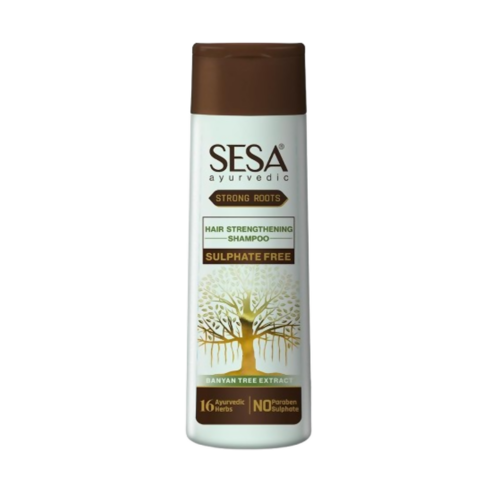 Sesa Strong Roots Sulphate Free Hair Strengthening Shampoo | Grocsy