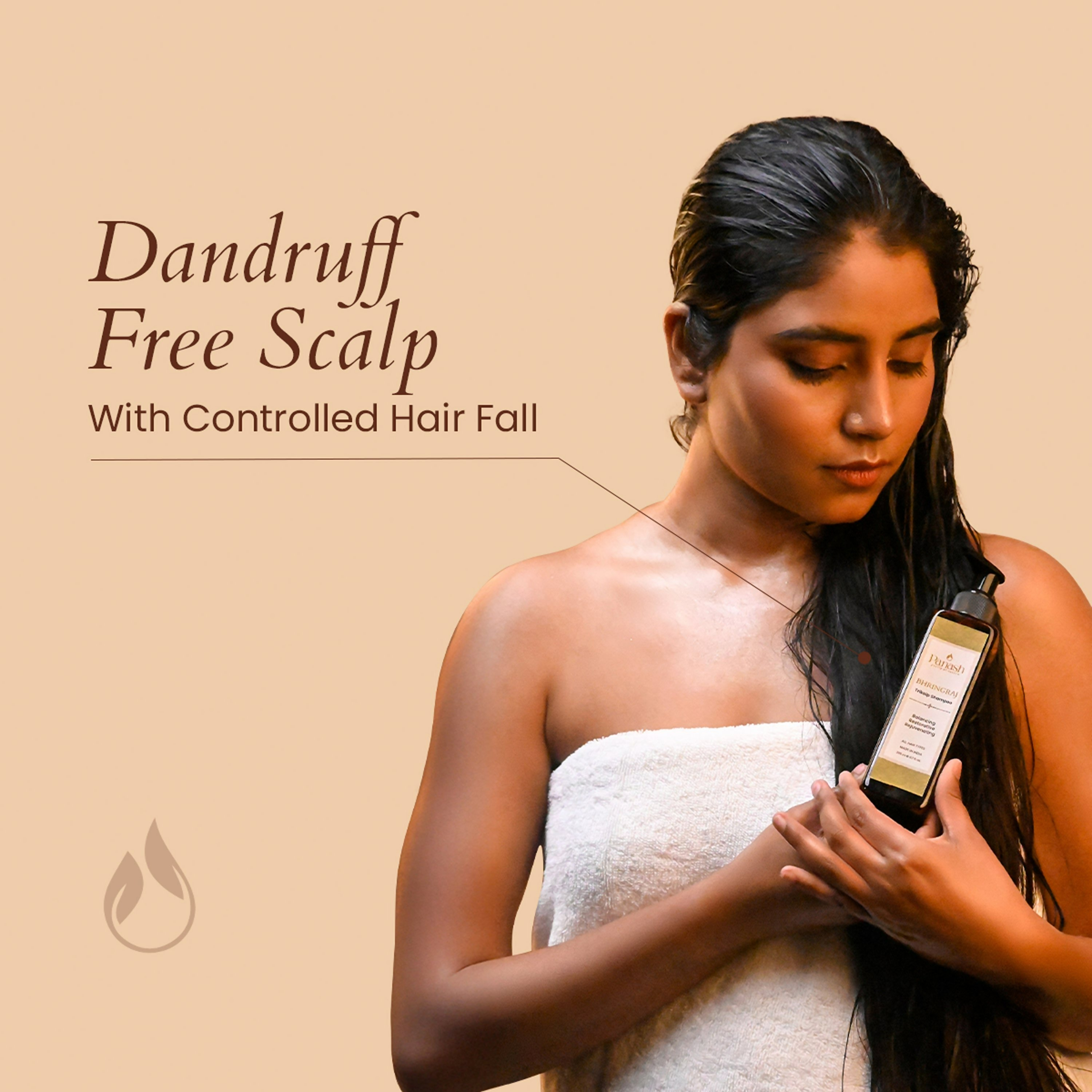 Panash Bhringraj Trikalp Hair Shampoo | Grocsy