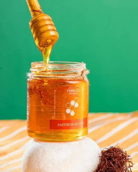 Februus Organics Pure Natural Saffron Honey | Grocsy
