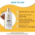 Coco Soul Extra Virgin Coconut Hair Oil | Grocsy