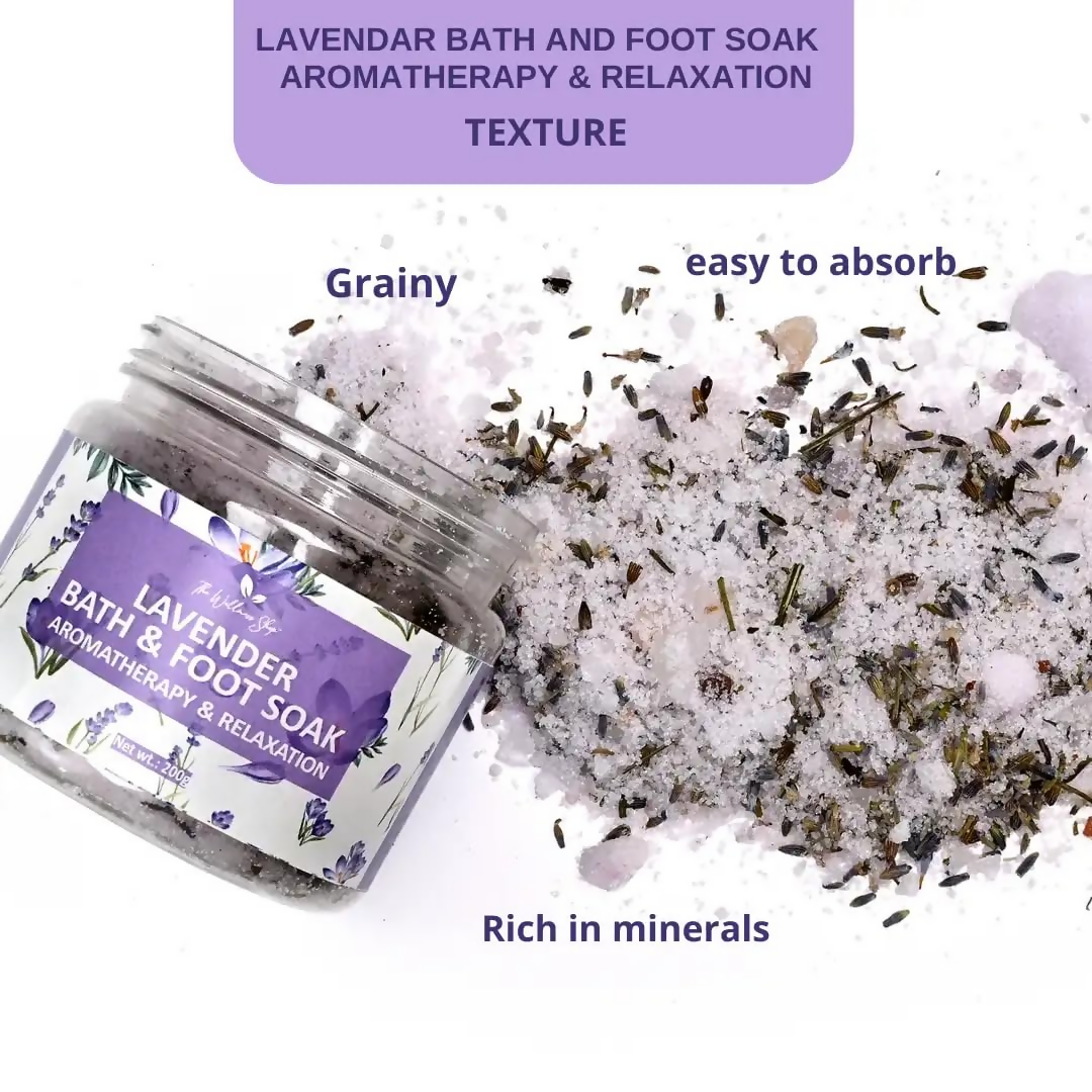 The Wellness Shop Lavender Bath & Foot Soak | Grocsy