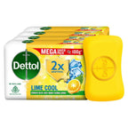 Dettol Lime Cool Bathing Soap Bar with 2x Menthol | Grocsy