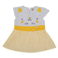 NammaBaby Baby Girl's A-Line Mini Frock Dress - Yellow 120 | Grocsy