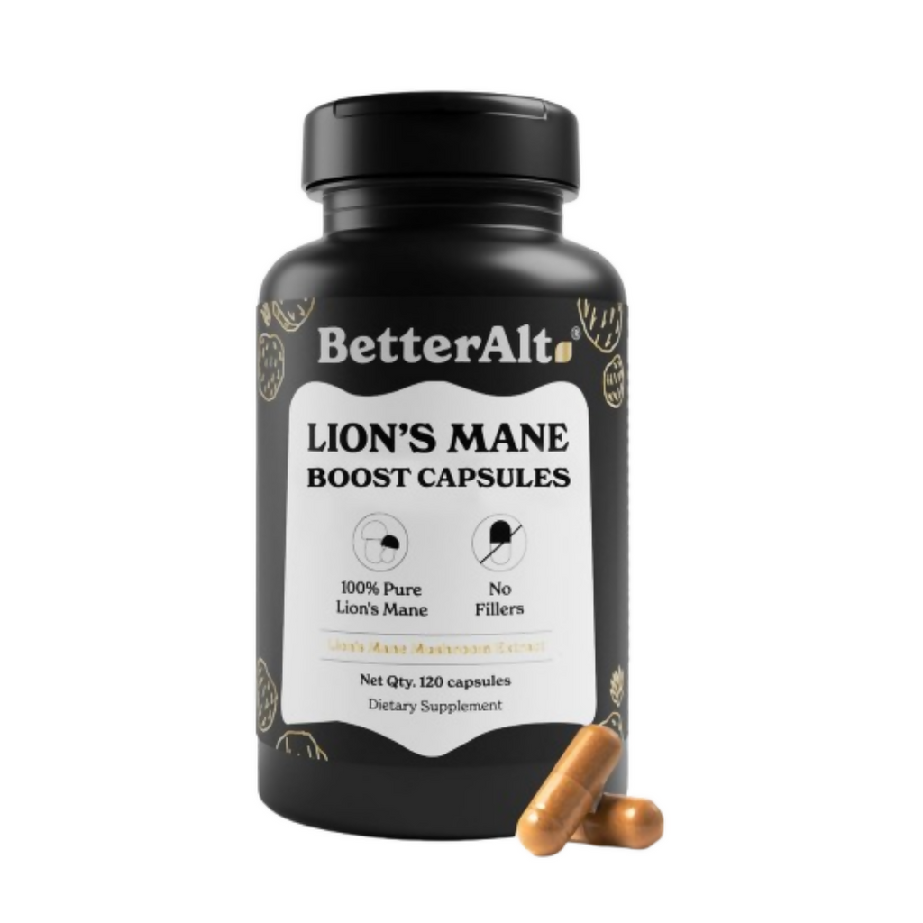 Better Alt Lions Mane Boost Capsules | Grocsy