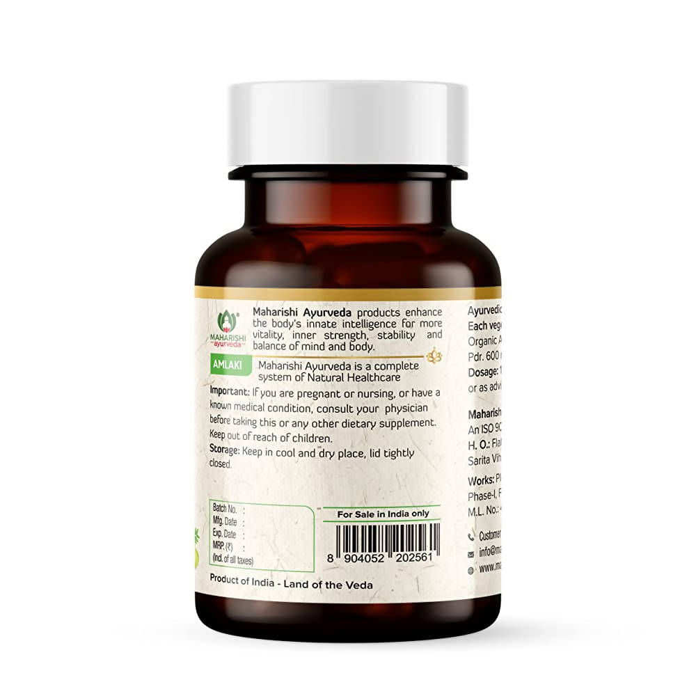 Maharishi Ayurveda Amalaki Organic Tablets - Swadesiicart