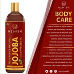Newish Pure & Natural Jojoba Oil For Hair & Skin | Grocsy
