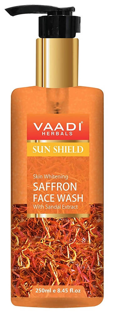 Vaadi Herbals Skin Whitening Saffron Face Wash With Sandal Extract | Grocsy