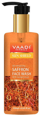 Vaadi Herbals Skin Whitening Saffron Face Wash With Sandal Extract | Grocsy