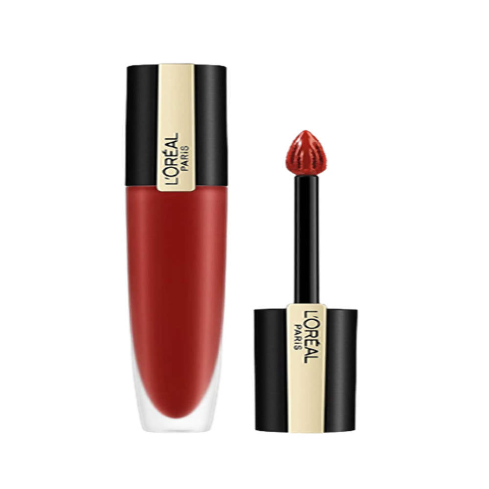 L'Oreal Paris Rouge Signature Matte Liquid Lipstick - 115 I Am Worth It | Grocsy