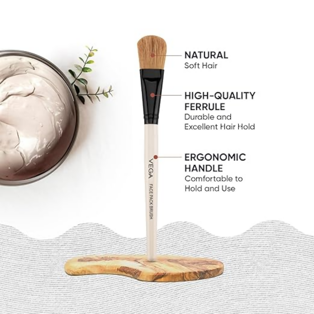 Vega Face Pack Brush for Women & Men | Grocsy