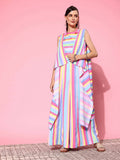Ahalyaa Women's Traditional Wear Co-ods - Multi | Grocsy