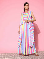 Ahalyaa Women's Traditional Wear Co-ods - Multi | Grocsy
