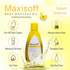 Maxisoft Baby Massage Oil For Kids | Grocsy