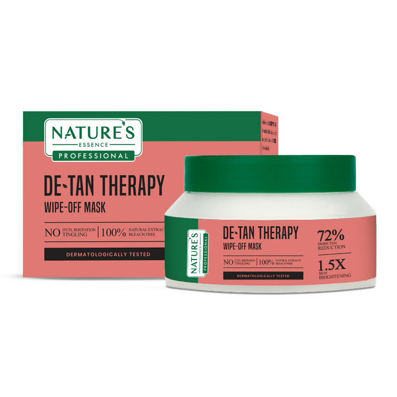 Nature's Essence Professional De-Tan Therapy Tan Removal Cream For Radiant Skin | Grocsy