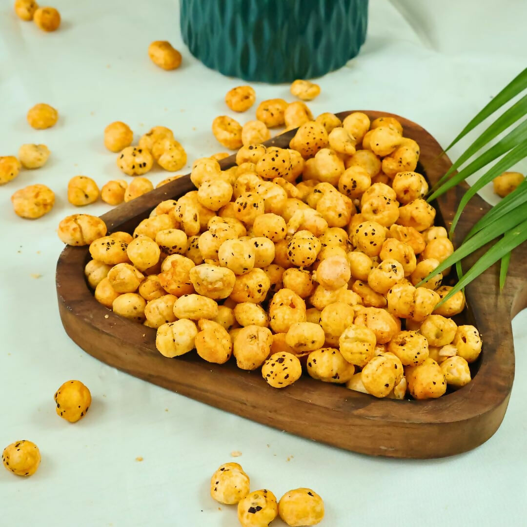 Healthy Master Crispy Makhana – Cheese Flavour Roasted Fox Nuts Snack | Grocsy