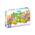 Dreamland Dinosaurs World Jigsaw Puzzle for Kids ? 96 Pcs | With Colouring & Activity Book and 3D Model | Grocsy