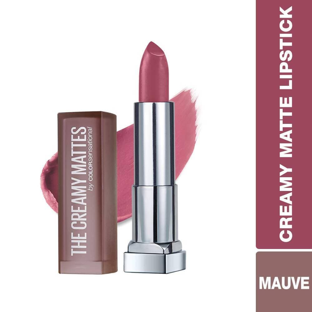 Maybelline New York Color Sensational Creamy Matte Lipstick / 636 Lively Violet | Grocsy