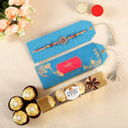 Meenakari Rakhi & Ferrero Rochers | Grocsy