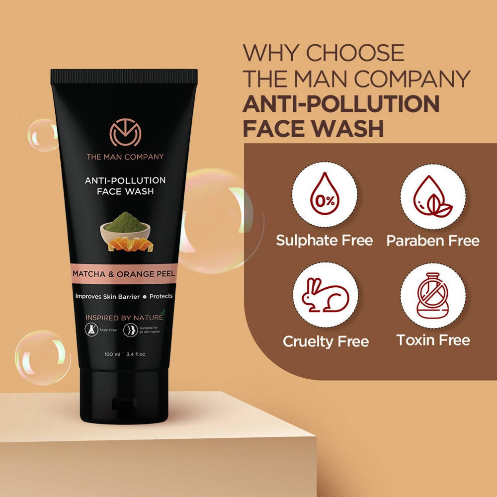 The Man Company Anti-Pollution Face Wash | Grocsy