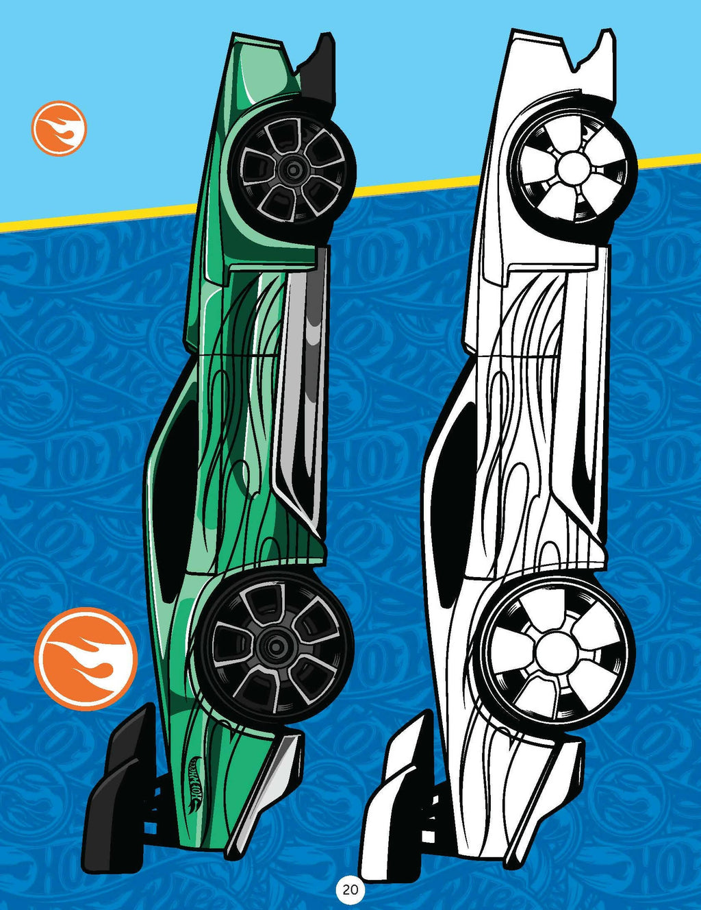 Dreamland Publications Hot Wheels Copy Colouring Book : Children Drawing, Painting & Colouring Book | Grocsy