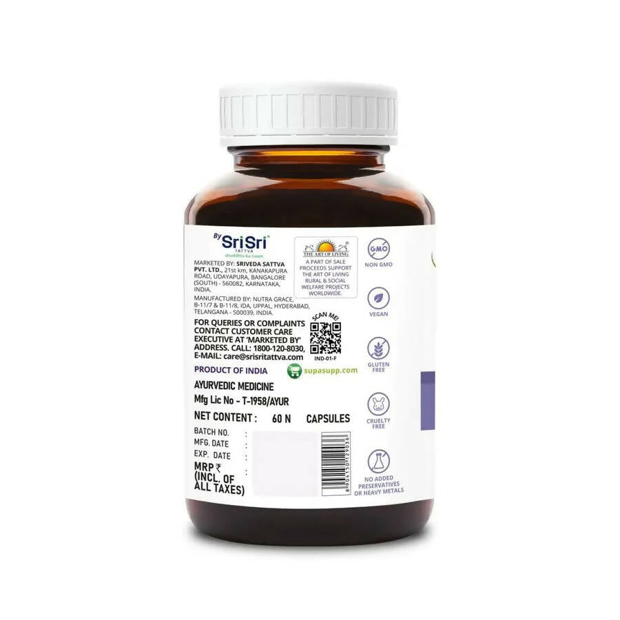 Sri Sri Tattva Supasupp Flaxseed Oil Capsules | Grocsy