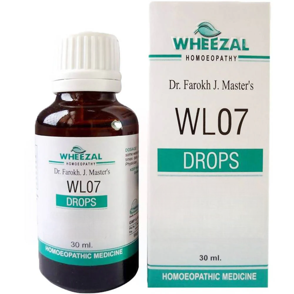 Wheezal Homeopathy WL-07 Drops | Grocsy