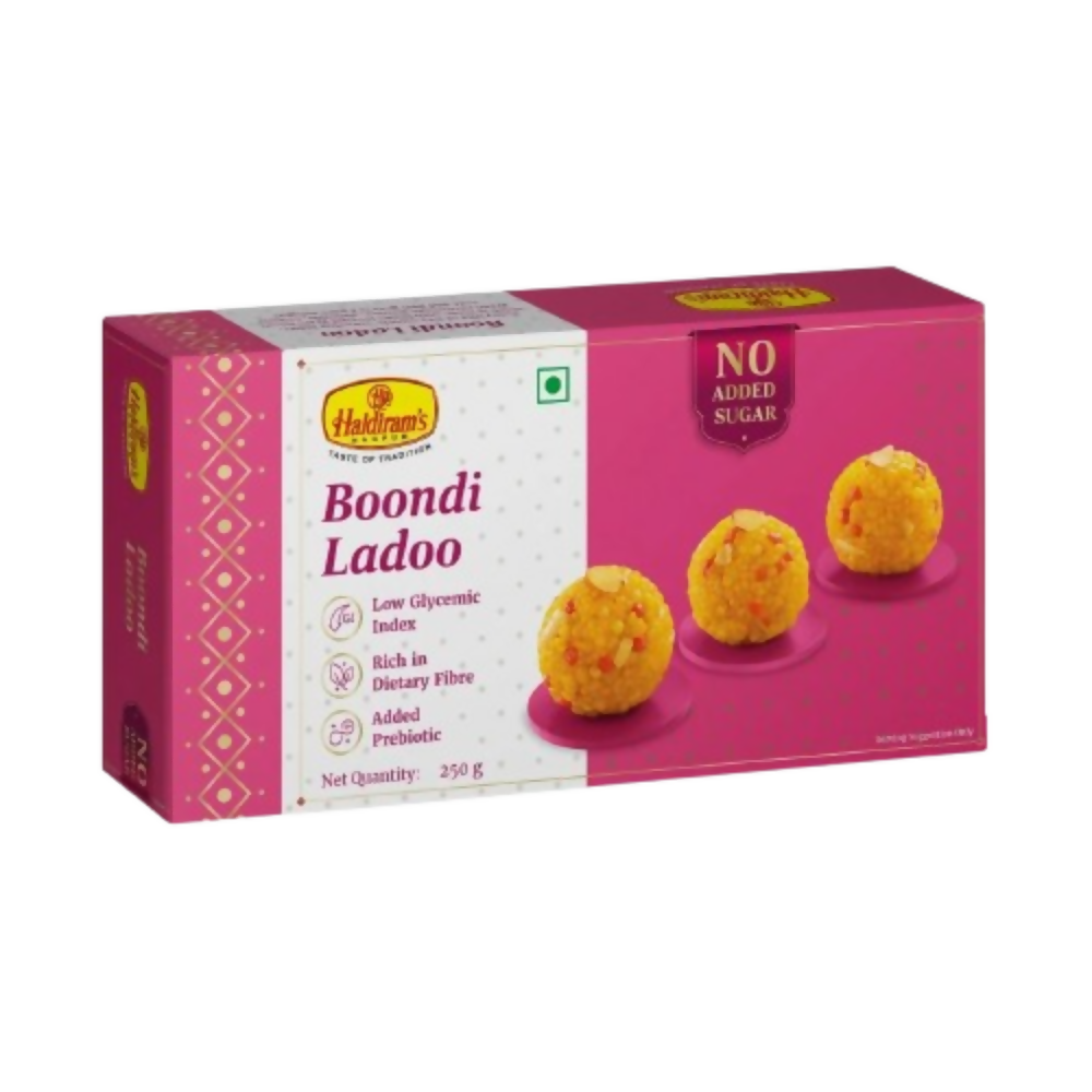 Haldiram's Boondi Ladoo-No Added Sugar | Grocsy