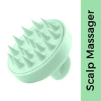 Nykaa Naturals Scalp Massager Brush For Blood Circulation & Natural Hair Growth - Green | Grocsy
