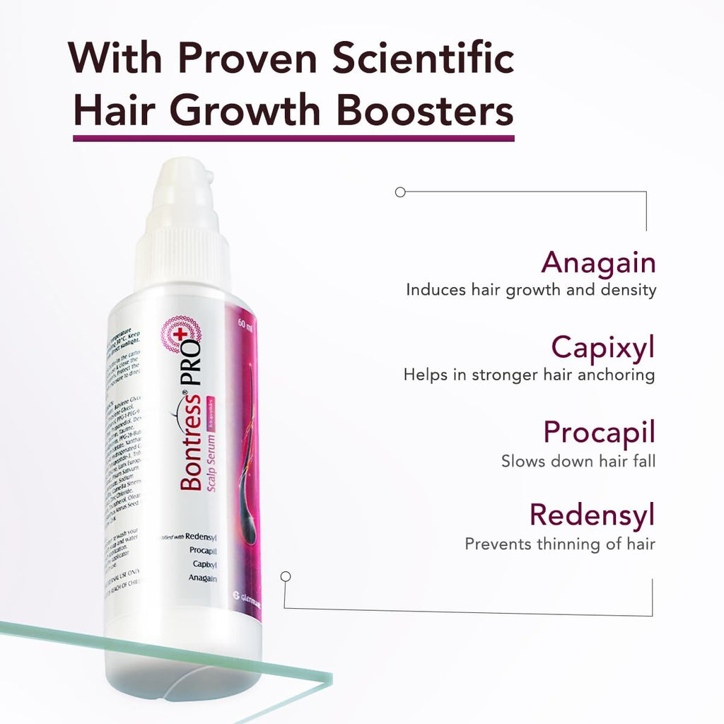 Glenmark Bontress Pro+ Scalp Serum | Grocsy