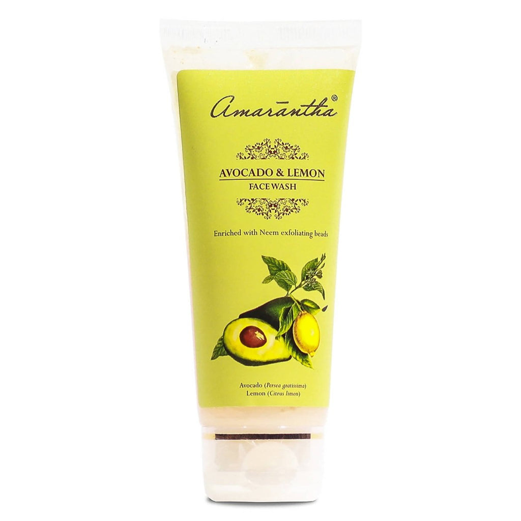 Amarantha Ayurvedic Avocado & Lemon Face Wash | Grocsy