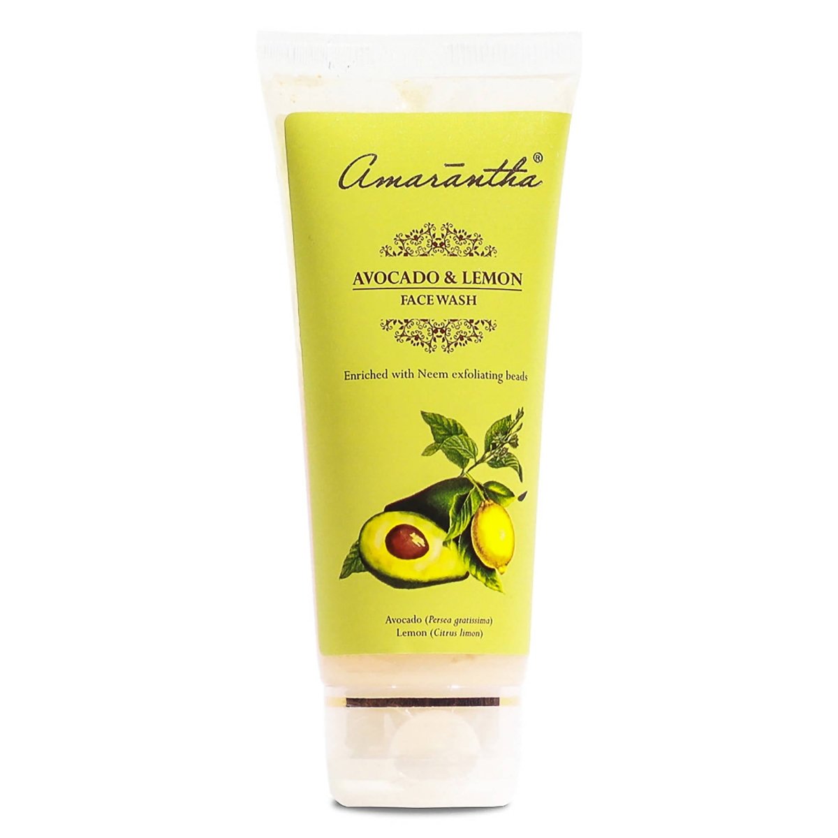 Amarantha Ayurvedic Avocado & Lemon Face Wash | Grocsy