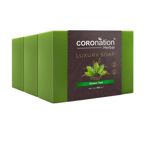 Coronation Herbal Green Tea Luxury Soap | Grocsy