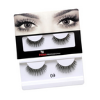 Bronson Professional 3D Effect Long and Natural Look False Eyelashes - 09 | Grocsy