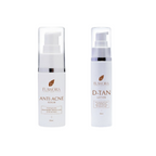 Flawora Set of Anti Acne Serum and D-Tan Lotion | Grocsy
