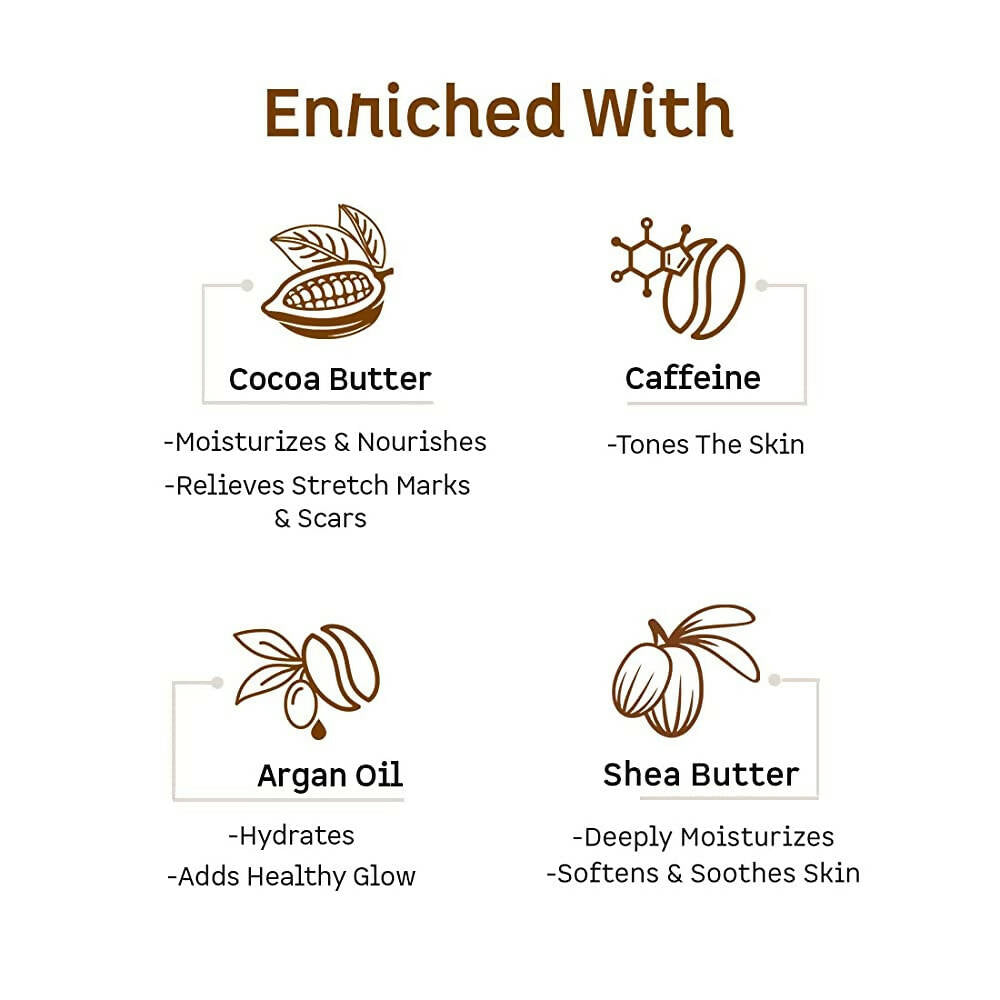 mCaffeine Naked & Rich Choco Body Butter | Grocsy