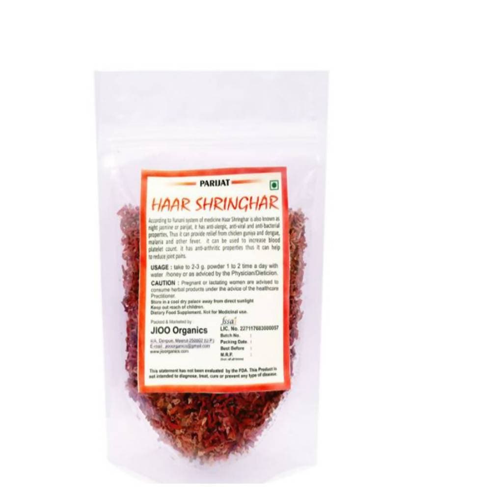 Jioo Organics Dry Haar Shringhar Flower (Parijat) Night Jasmine | Grocsy