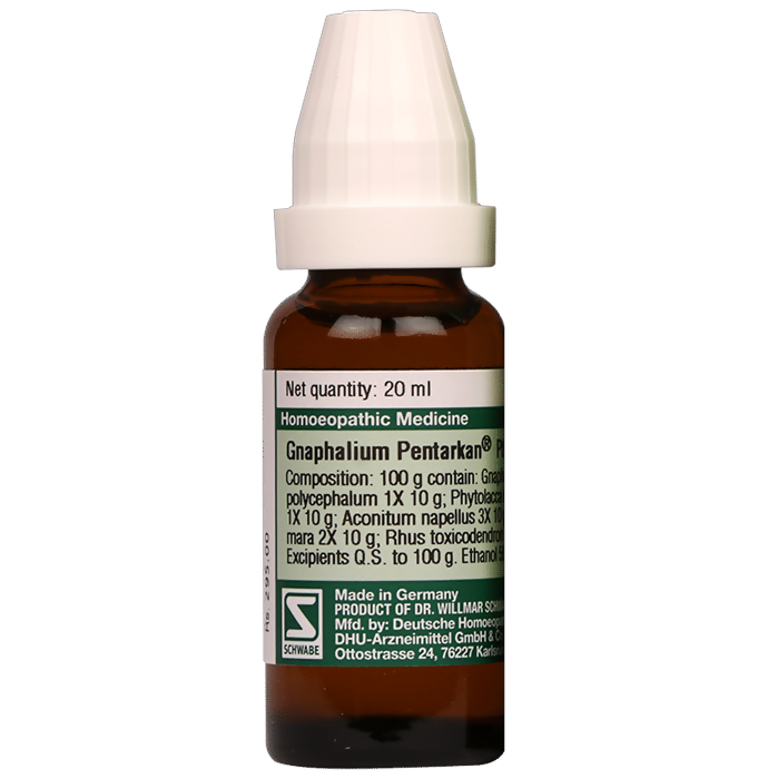 Dr. Willmar Schwabe Germany Gnaphalium Pentarkan Ptk. 49 Drops | Grocsy
