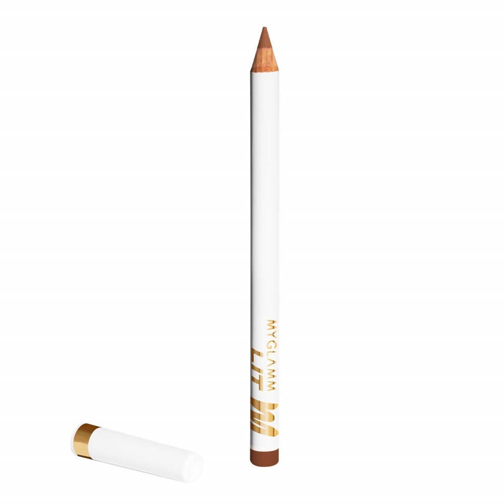 MYGLAMM LIT Matte Lip Liner Pencil - Blended (1.14 Gm) | Grocsy