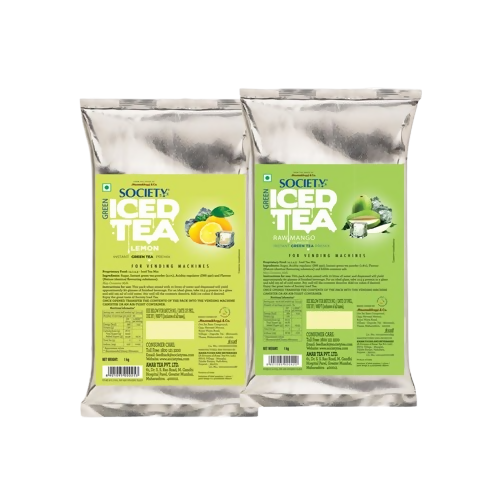 Society Lemon Green Tea&Raw Mango Iced Tea Combo | Grocsy