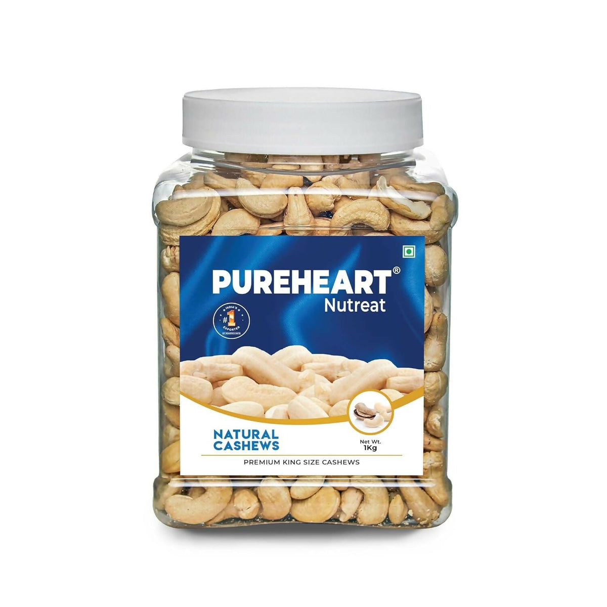 Pureheart Nutreat Natural Cashews | Grocsy
