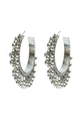 Mominos Fashion Johar Kamal Women's Oxidised Ghungroo Earrings
