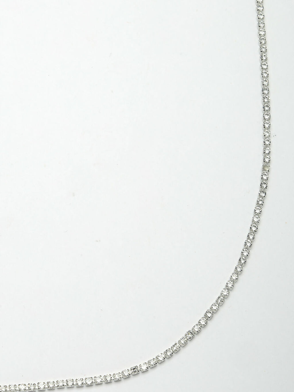 NVR Women's Silver-Plated AD-Studded Kamarbandh Waist Chain | Grocsy