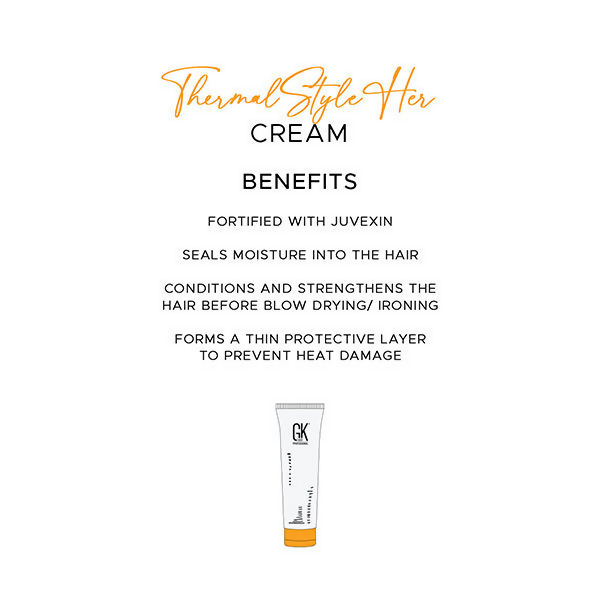 GK Hair Thermal Styler Cream For Heat Protection | Grocsy