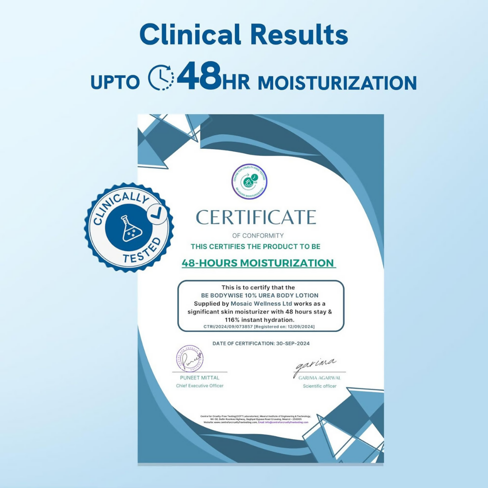 BeBodywise 10% Urea Body Lotion | Grocsy