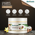Medimade Wellness Coconut & Vanilla Moisturising Cream | Grocsy
